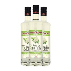 Licores Cherry Rocher Fleur de Sureau 70 cl (Caja de 3 unidades)