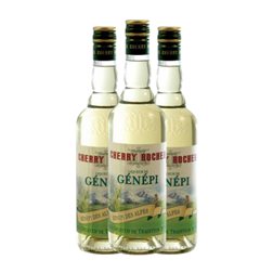 Licores Cherry Rocher Génépi 70 cl (Caja de 3 unidades)