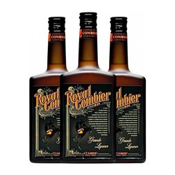 Licores Combier Royal — Real 70 cl (Caja de 3 unidades)