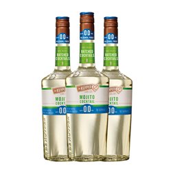 Licores De Kuyper Cocktail — Cóctel 1 L 0.0 Cero Cero Mojito Sin Alcohol (Caja de 3 unidades)