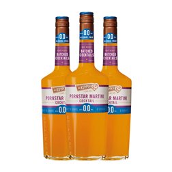 Licores De Kuyper Pornstar Cocktail — Cóctel 1 L 0.0 Cero Cero Dry Martini Sin Alcohol (Caja de 3 unidades)