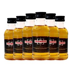 Licores Drambuie Botellín Miniatura 5 cl (Caja de 6 unidades)