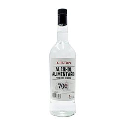 Licores Etilium. Alcohol Etílico Alimentario 70º 1 L