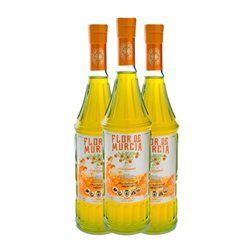 Licores Flor de Murcia 70 cl Naranja (Caja de 3 unidades)