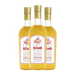 Licores Jacopo Poli Bomb Eierlikör 70 cl (Caja de 3 unidades)