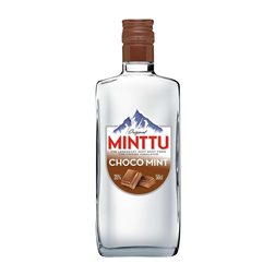 Licores Minttu Botella Medium 50 cl Chocolate, Mint — Menta