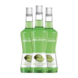 Licores Monin 70 cl Green Melon — Melón Verde (Caja de 3 unidades)