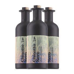 Licores Muyu Nero — Negro Botella Medium 50 cl Chinotto (Caja de 3 unidades)