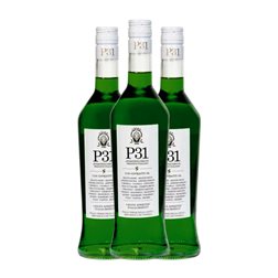 Aperitivo Bitter P31 Green — Edición Verde 1 L (Caja de 3 unidades)