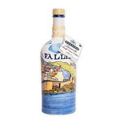 Limoncello Pallini Amalfi Coast Cerámica Costa d'Amalfi Edición Limitada Botella Medium 50 cl