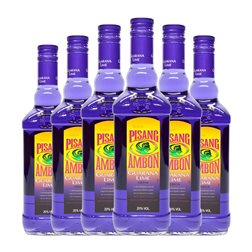Licores Pisang Ambon 70 cl Guaraná, Lime — Lima (Caja de 6 unidades)
