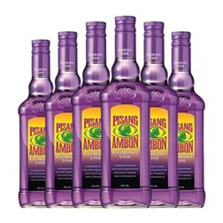 Licores Pisang Ambon Guarana 70 cl Lime — Lima (Caja de 6 unidades)