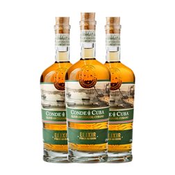 Licores Rives Conde de Cuba Artesanal 70 cl Rum — Ron (Caja de 3 unidades)