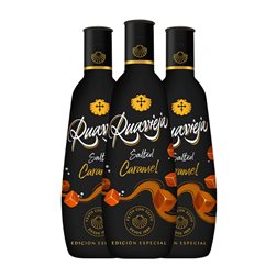 Licores Ruavieja Especial, Edición Limitada 70 cl Salted Caramel — Caramelo Salado (Caja de 3 unidades)