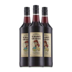 Licores Scharfe Granate Original 1 L Chili Pepper — Guindilla (Caja de 3 unidades)