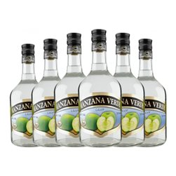 Licores Sinc 70 cl Manzana Verde (Caja de 6 unidades)