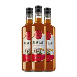 Licores Sinc Mesclaet Tradicional 1 L (Caja de 3 unidades)