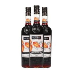 Licores Védrenne 70 cl Brown Cocoa — Cacao Marrón (Caja de 3 unidades)