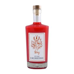 Licores Wirz Süsse Erdbeere Botella Medium 50 cl
