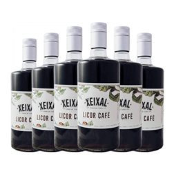 Licores Xeixal 70 cl Café (Caja de 6 unidades)