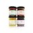 LIEBANARTESANA - Special Pack to Accompany Cheeses Pack 4x45g | Wine Jam + Sweet Pepper Jam + Quince Cream with Walnuts + Lemon and Ginger Jam | Natural and Traditional from Cantabria.-lateral