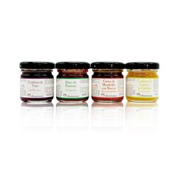 LIEBANARTESANA - Pack Especial para Acompañar Quesos Pack 4x45g | Confitura de Vino + Dulce de Pimiento + Crema de Membrillo con Nueces + Confitura de Limón a la Ginegra | Natural y Tradicional de Cantabria