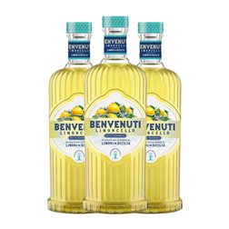 Limoncello Benvenuti Botella Medium 50 cl (Caja de 3 unidades)