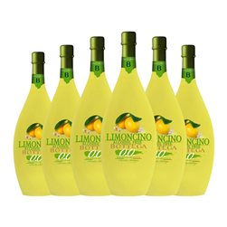 Limoncello Bottega Limoncino Botella Medium 50 cl 0.0 Cero Cero (Caja de 6 unidades)