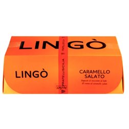 Lingo Schokolade mit Milch und Karamell 350g Fratelli Sicilia
