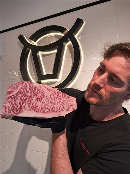 Lingote de Auténtico Wagyu Japones 100g 100g Degustación-trasera