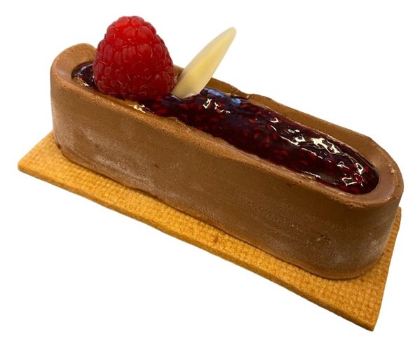 LINGOTE DE CHOCOLATE CON FRAMBUESA-detalle