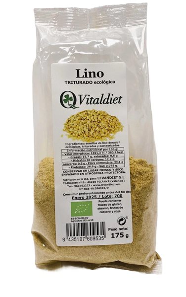 GEBROCHENER GOLDENER LEINSAMEN ECO 175 GR-detalle