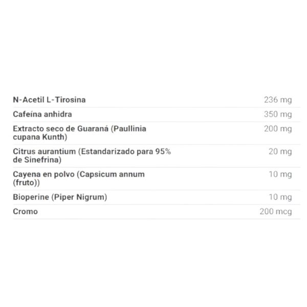 Lipo-6 Black Intense Ultra Concentrate 60 Caps-detalle