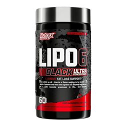 Lipo-6 Black Ultra Concentrate Extreme Potency 60 Caps