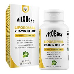 Vitamine D3 + K2 liposomale 60 gélules