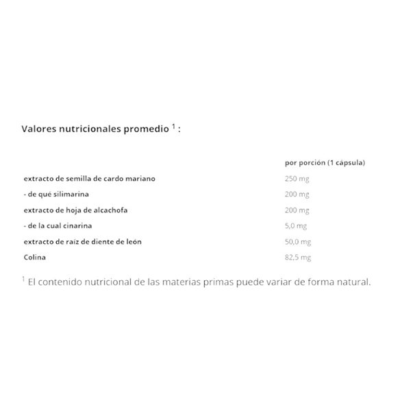 Liver Complex 120 Caps-detalle