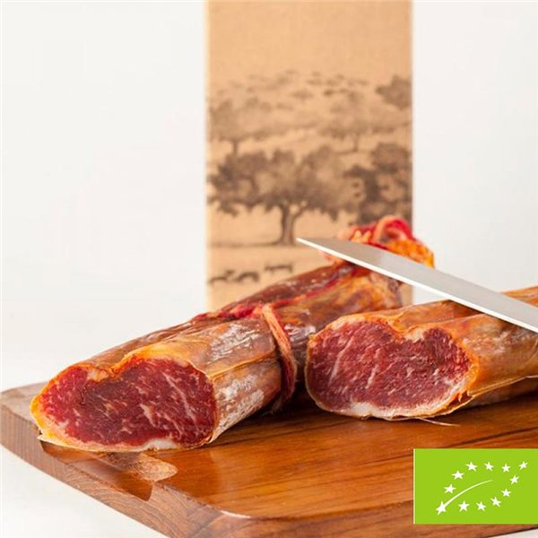 Lomo de bellota 100% ibérico, ecológico, Señorío de Montanera-trasera