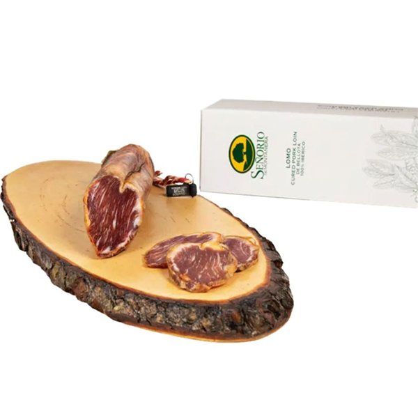 Lomo de bellota 100% ibérico,  Señorío de Montanera-detalle