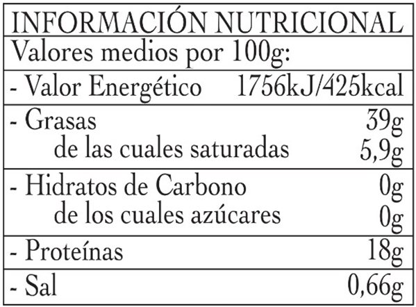 North Atlantic Bonito Loin in Olive Oil 190g-lateral