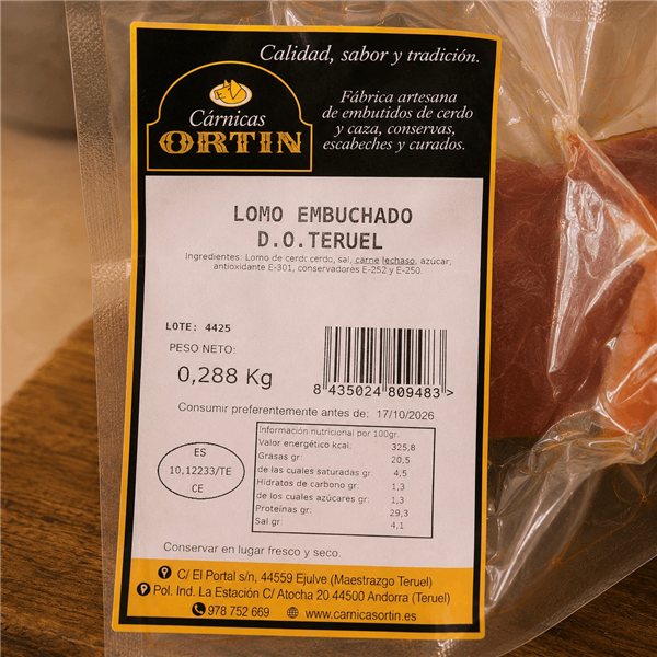 Cured Pork Loin-lateral