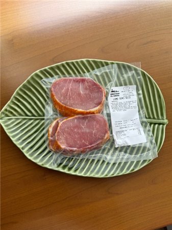 HALF KILO OF SEMI-DRY VACUUM-PACKED PORK LOIN - ALCARREÑO SIGUENZA (GUADALAJARA)-detalle
