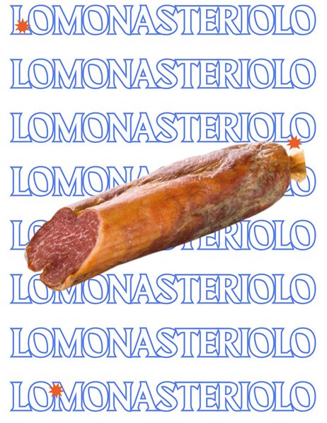 Lomonasterio Loncheado | Lomo de Bellota 100% Ibérico | 5 sobres de 50 g-trasera