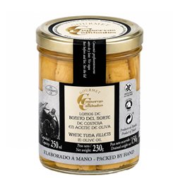 Lomos de Bonito del Norte de Costera en Aceite de Oliva Conservas de Cambados Tarro de 250ml