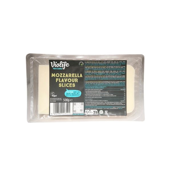 Vegan Mozzarella Slices FL 500g Violife-detalle