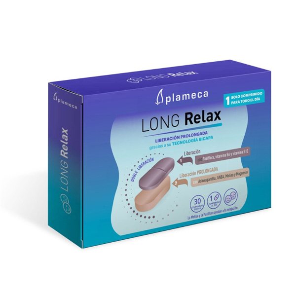 Long Relax bicouche 30 compr Plameca-detalle