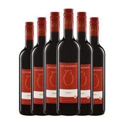 Los Cántaros Eco — Ecológico 75 cl Vino Tinto (Caja de 6 unidades)