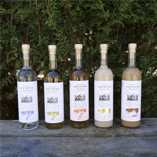 LES SOMMETS Crème de Café - Boisson Artisanale à l'Orujo, au Café et à la Vanille, 17% Vol., 70 cl - Saveur Douce et Crémeuse, Idéale pour les Cocktails et les Desserts.-trasera