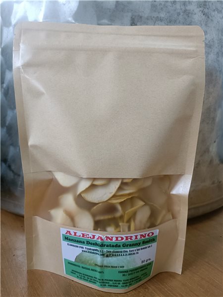 Lot of 5 bags of dried fruit-lateral