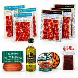 Lote Gourmet Ibérico y del Mar