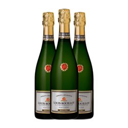 Louis Bouillot Perle de Nuit Crémant de Bourgogne Blanc de Noirs 75 cl Espumoso Blanco (Caja de 3 unidades)